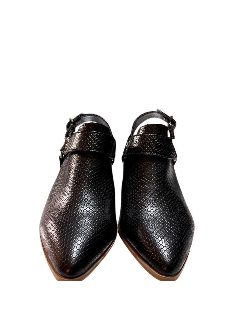 Carlos Santana "Pacey" Slingback Mules. Black Textured. Women’s Size 8.5 - Picture 7 of 10